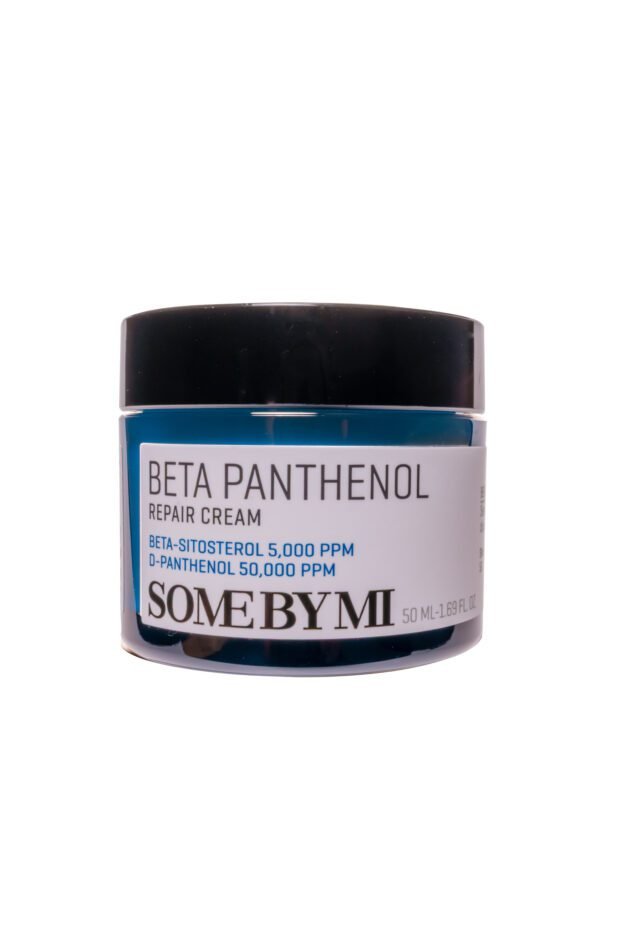 Tube of Some By Mi Beta Panthenol Repair Cream standing upright on a white background