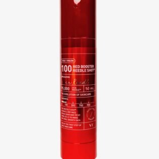 VT Reedle Shot Dragon Blood Edition bottles in 100ml, 300ml, and 700ml, designed for firming and lifting.