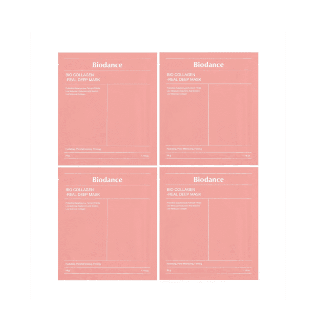 Biodance Bio Collagen-Real Deep Mask 
x 4 sheets