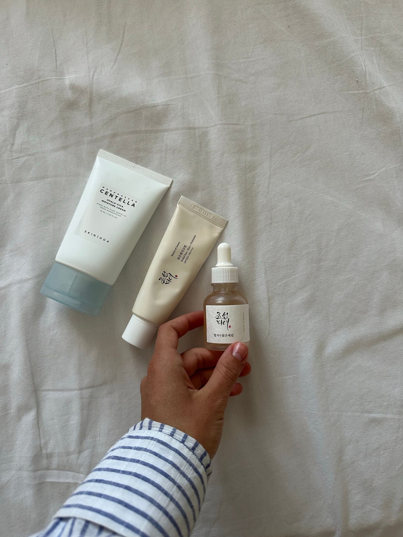 Collection of korean skincare
